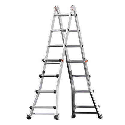 Escada Telescópica de Alumínio 5+5 Degraus