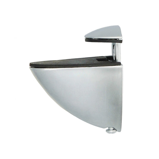 Soporte Pelicano Regulable Para Estante 1 / 20 mm. Cromo Mate (1 Pieza)