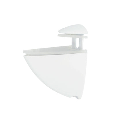 Suporte Ajustável Pelicano Para Prateleira 1 / 20 mm. Branco (1 Peça)