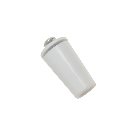 Tope Persiana Con Tornillo 40 mm. Blanco