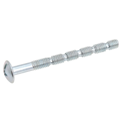 Parafuso Multicorte para Cabos M4x45 mm. (Caixa 100 unidades). Zincado. Cortável em 20 / 25 / 30 / 35 / 40 mm.