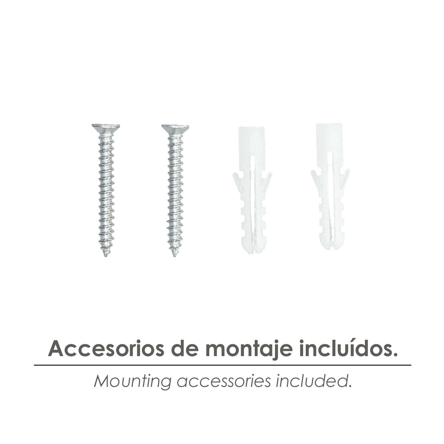 Suporte Pelicano Ajustável Para Prateleira 1 / 35 mm. Branco (1 peça)