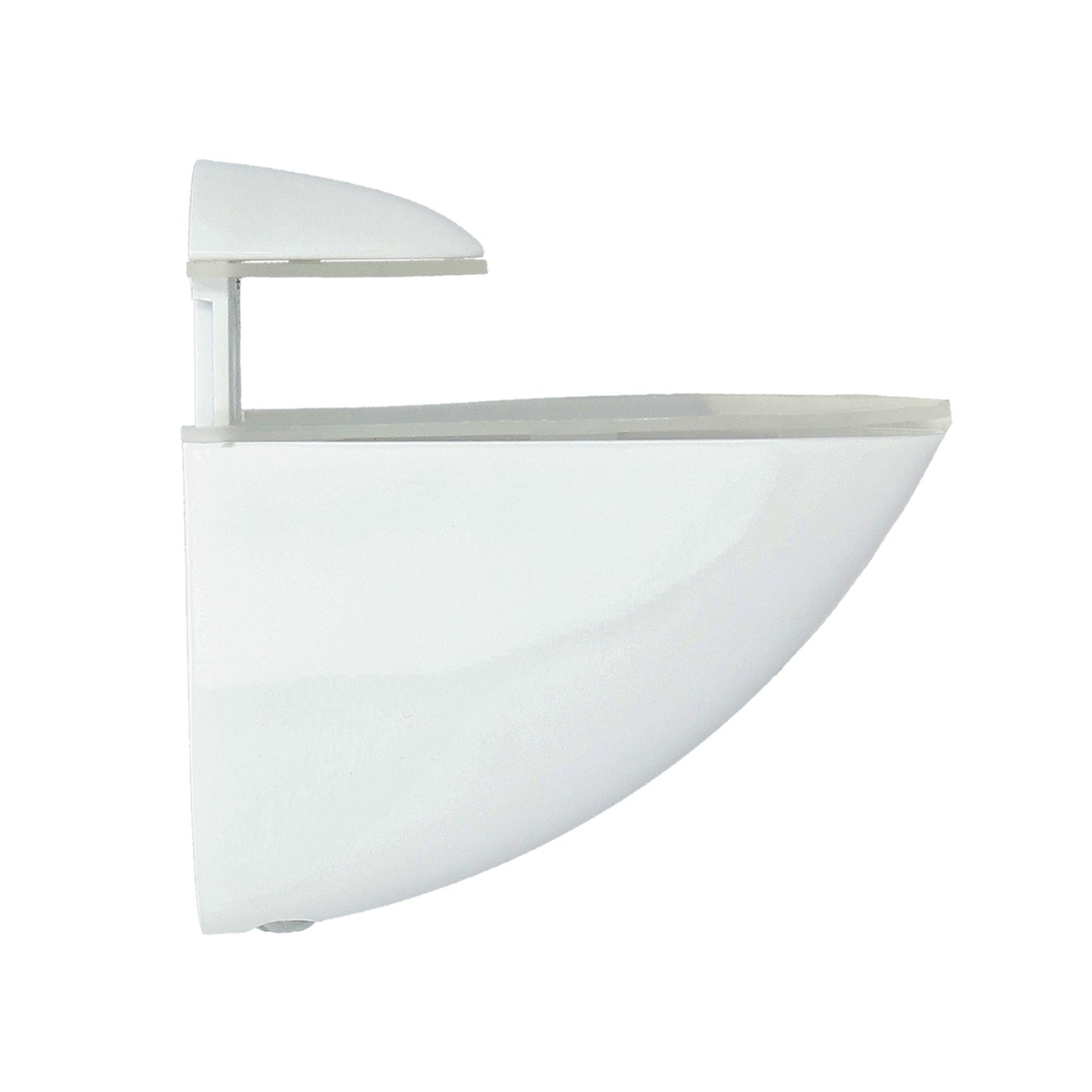 Suporte Pelicano Ajustável Para Prateleira 1 / 35 mm. Branco (1 peça)