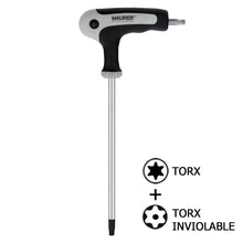 Cargar imagen en el visor de la galería, Llave Torx Maurer Con Mango &quot;T&quot; T50 Inviolable
