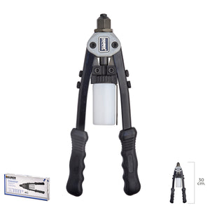 Remachadora Profesional 2 Manos  Con Porta Vastagos