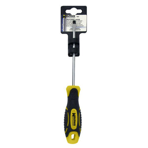 Destornillador Bimaterial Boca Estampada 6x150 mm. - El Brico Hogar