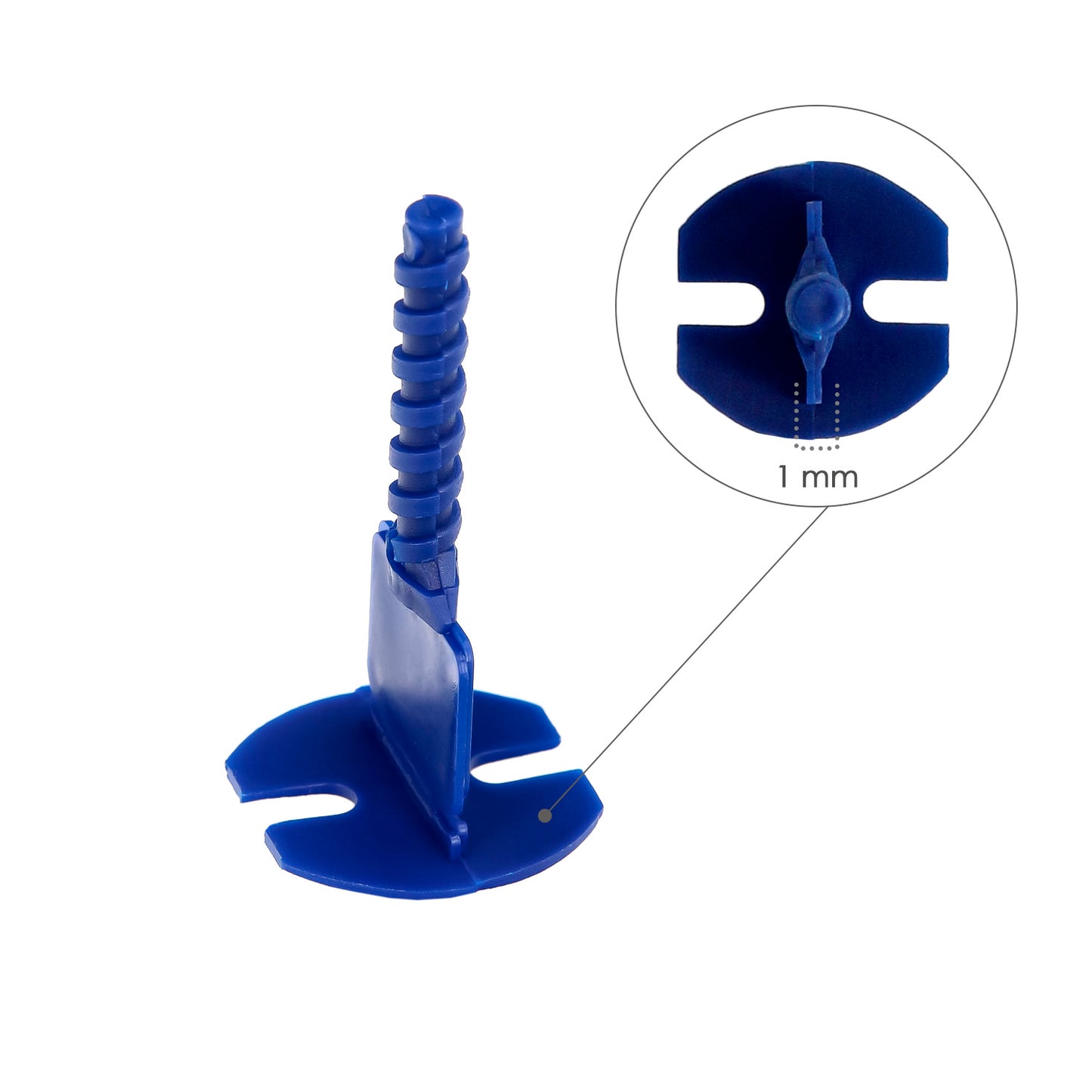 Distanciador Autonivelante Lineal 1,0 mm. (Bolsa 100 Piezas) Nivelador Baldosas, Sistema Nivelación Azulejos, Niveladores Suelos