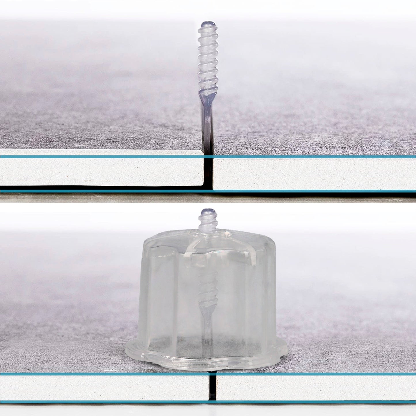 Distanciador Autonivelante Lineal 1,0 mm. (Bolsa 100 Piezas) Nivelador Baldosas, Sistema Nivelación Azulejos, Niveladores Suelos