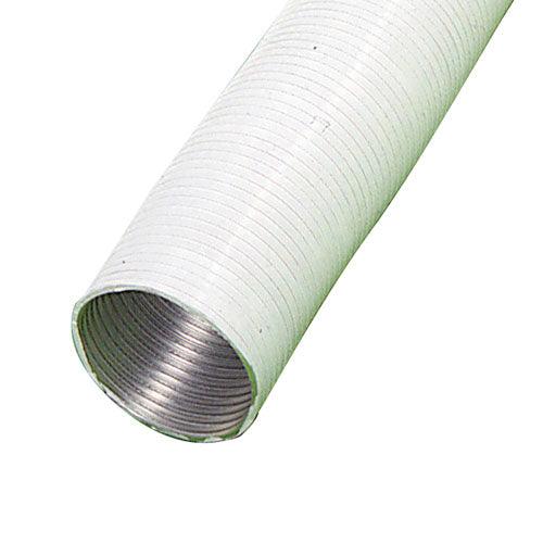 Tubo Aluminio Compacto Blanco Ø 200 mm. / 5 metros - El Brico Hogar