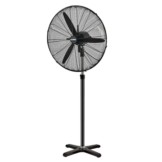 Ventilador Pie Ø 70 x195 cm. Negro 200 W. Oscilación Automatica, Altura Regulable, Cabezal Inclinable, Base Estable 60x60 cm. - El Brico Hogar