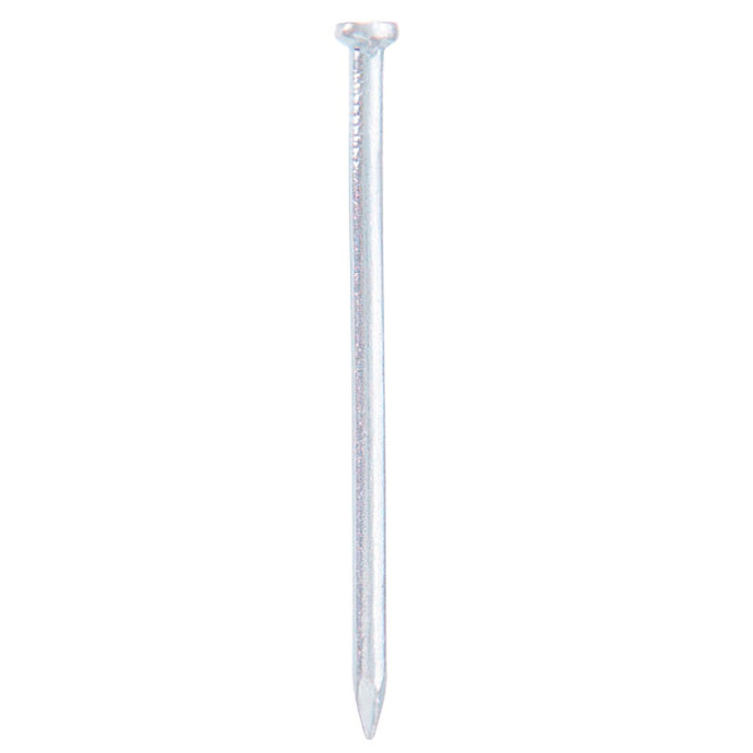 Puntas Acero Cabeza Plana  Zincadas ( 1 Kilo ) 4,00x80 mm.