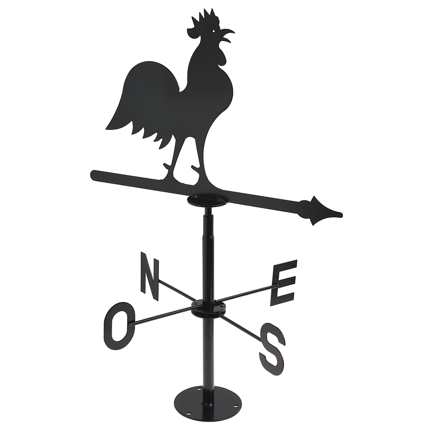 Cata-vento Galo Aço 47x70 cm.