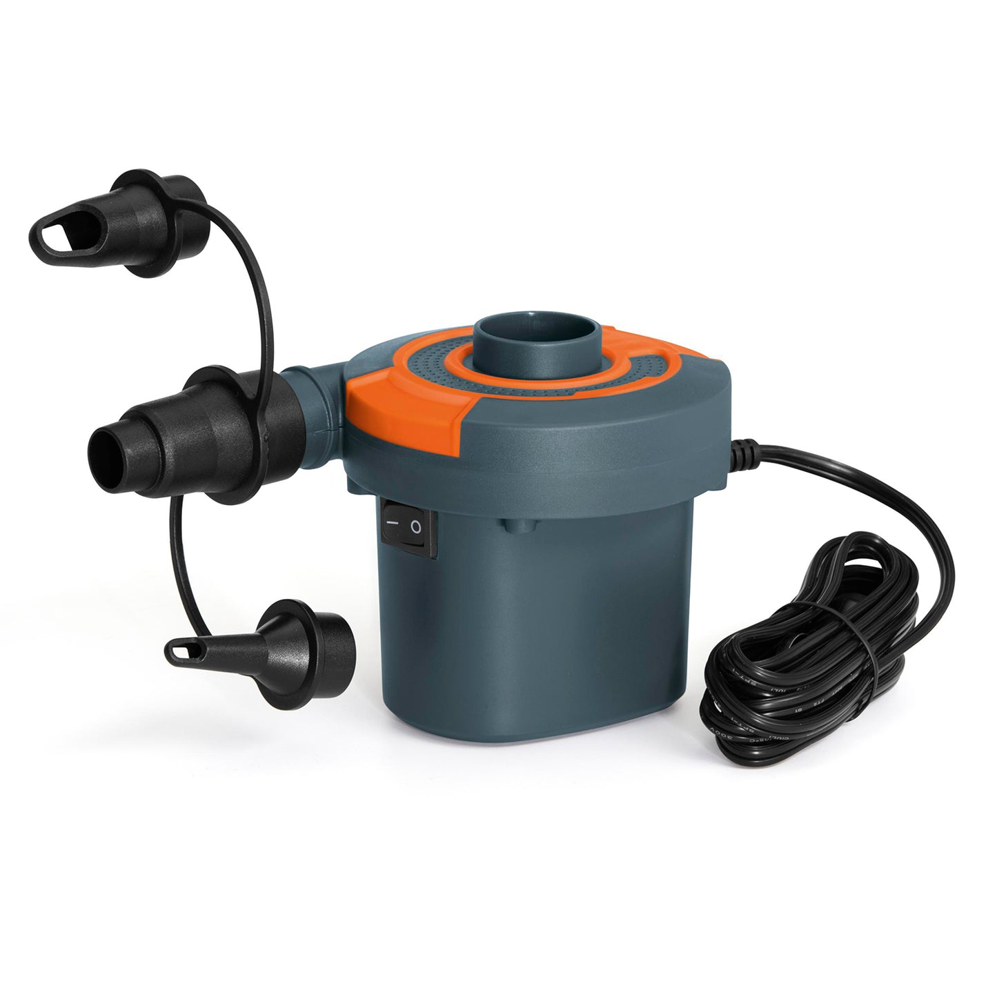 Bomba Inflar y Desinflar Electrica  Con Enchufe Para Casa Casa y Coche. 490 Litros / Minuto.