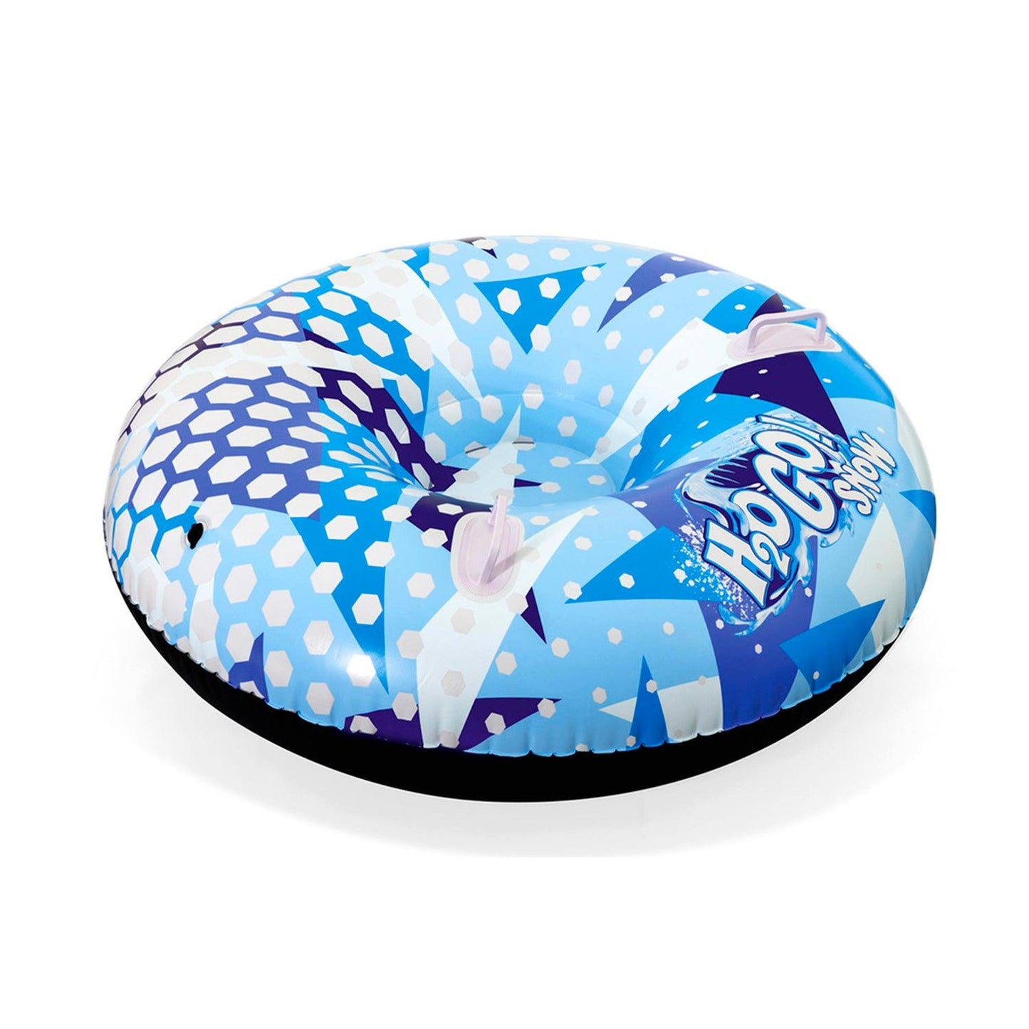 Trineo Hinchable Redondo Neumatico Para Nieve, Deslizante, Resistente Y Con Asas, Ø 122cm - El Brico Hogar