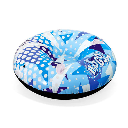 Trineo Hinchable Redondo Neumatico Para Nieve, Deslizante, Resistente Y Con Asas, Ø 122cm - El Brico Hogar