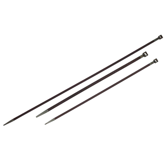 Bridas Nylon 100% Negra 7,5x450 mm. (Bolsa 100 Unidades)